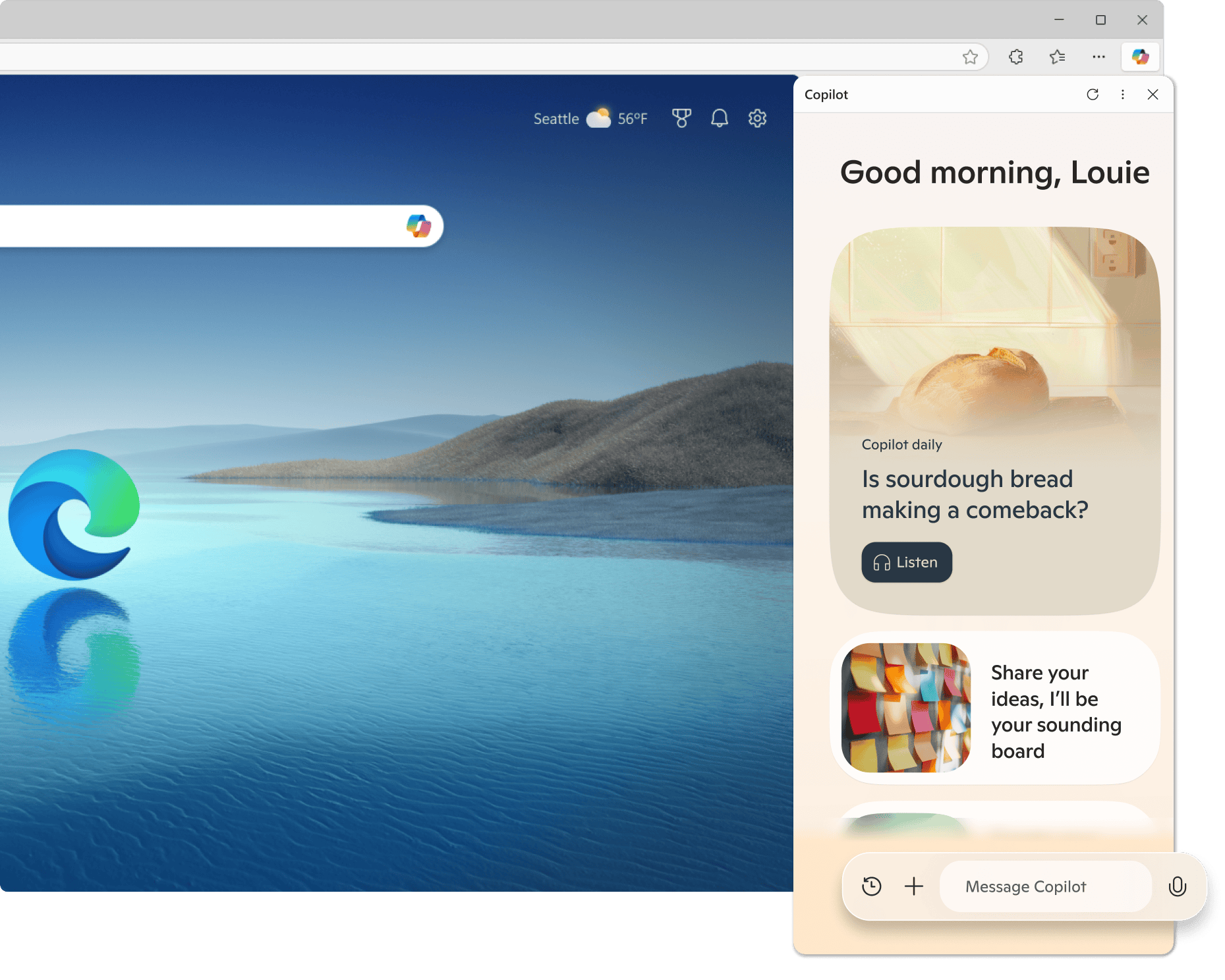 Edge Browser with Copilot